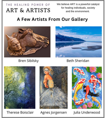 Artist Members of The Healing Power of ART & ARTISTS Gallery