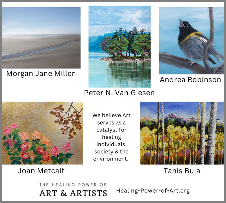 "The Healing Power of Art Inspired by Nature" Invitational Online Exhibition