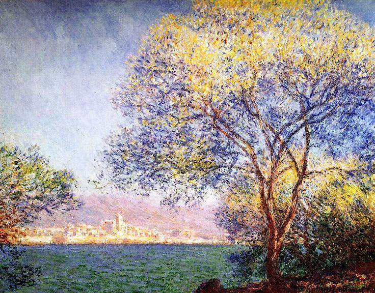 Antibes in the Morning, painting by Claude Monet, 1888. Public Domain